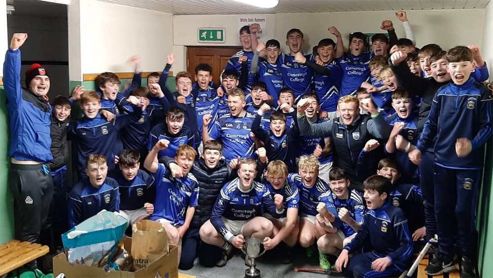 2019 / 2020 Munster GAA Post Primary Schools Under 16.5 E Hurling Final – Comeragh College 5-9 Carrigtwohill 1-7